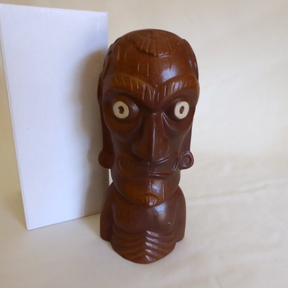 NEW 2017 KAVA KAVA MAN EASTER ISLAND POLYNESIAN HAWAII CERAMIC TIKI MUG